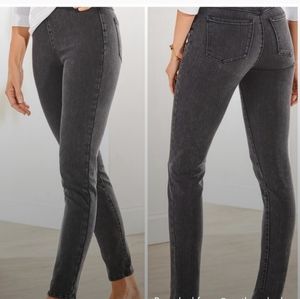 Soft Surroundings Ultimate Jeggings Pull On Skinny Jeans Medium Petite